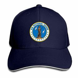 Us Air Force Air National Guard Man's Women Classical Hat Fashionable Peak Cap Cricket Cap Navy