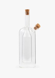 Dual Glass Oil And Vinegar Pourer