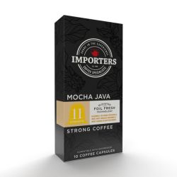Mocha Java - 10 Nespresso Compatible Coffee Capsules
