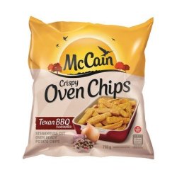 Crispy Oven Chips Texan Bbq Flavour 750G
