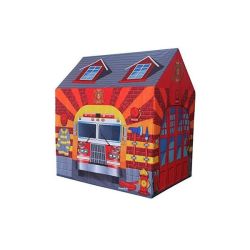 Briqs - Kids In outdoor Firestation Playhouse Play Castle Tent