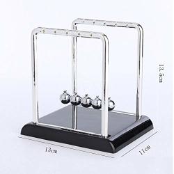 Yaobao Newton's Cradle Balance Ball 5 Pendulum Balls Newtons Cradle