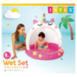 Intex Inflatable Caticorn Baby Pool 102X102CM
