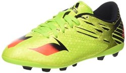 Adidas Messi 15.4 Fxg Boys Soccer BOOTS CLEATS-GREEN-6