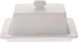 Maxwell & Williams White Basics Square Covered Butter Dish