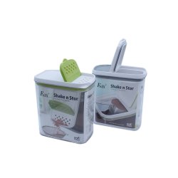 0.34 Litre Green Shake And Store Storage Container