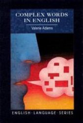 Complex Words In English Paperback