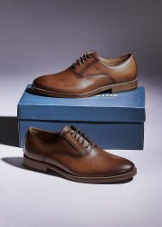 Leather Comfort Oxford Derby Shoes