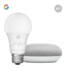 Google Home MINI Smart Light Starter Kit Chalk