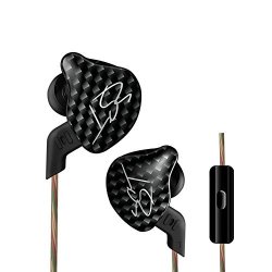 Wishlotus Heavy Bass Headphones Balanced Armature + Dynamic Hybrid Driver Headsets Detachable Cable Hi-fi In Ear Sports Earbuds Noise Cancelling Earphones Zst With Microphone