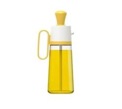 Oil Dispenser Bottle With Brush - Yellow