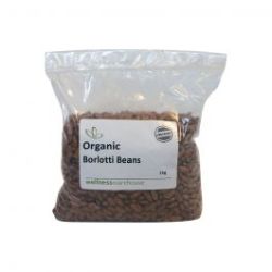 Organic Borlotti Beans 1KG