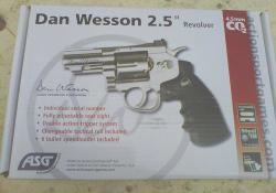 ASG 2.5" CO2 Dan Wesson Revolver Silver