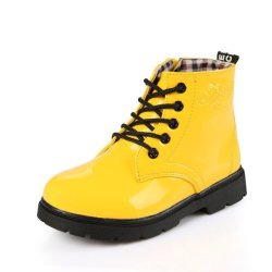 Waterproof Kids Shoes - Yellow 01 1