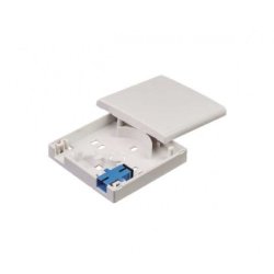 2 Cores Ftth Fiber Termination Box For 2x Sc Adapter