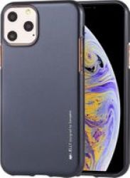 I-jelly Cover For Apple Iphone 11 Pro Metallic Finish - Black