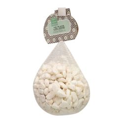 Home Decor - Stone Pebbles - White - Assorted Sizes - 3 Pack