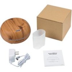 Crystal Aire Bean Aroma Diffuser Light Wood