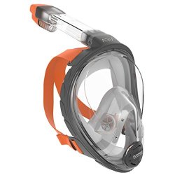 Ocean Reef Aria Snorkeling Mask Easy Breath Full Face Design Anti-fog Snorkel Small medium