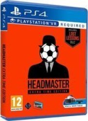 Headmaster: Extra Time Edition - Playstation VR And Playstation 4 Camera Required Playstation 4