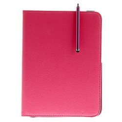 360ROTATION Luxury Pu Leather Case+hd Protector+otg Cable+stylus Pen For Samsung Galaxy TAB3 P5200 P5210 Color : Navy Compatible Models : Galaxy Tab 3 10.1
