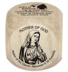 Our Lady - Mother Of God Fun Facts Wooden Cube
