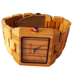 Colossal - Bamboo Watch With Wooden Links