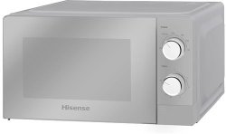 Hisense 20L White And Silver Manual Microwave