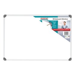 Slimline Non-magnetic Whiteboard 600 450MM