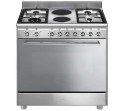 Smeg 90CM Gas electric Cooker Stainless Steel SSA92MAX9
