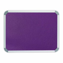 Info Board Aluminium Frame - 900 600MM - Purple