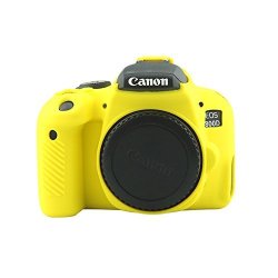 Mekingstudio Camera Protective Case Silicone Cover Protector Cage For Canon 800D - Yellow