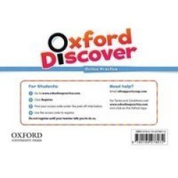 Oxford Discover 1 Student Online Practice Access Card Pack Cards