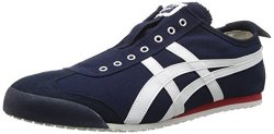 Onitsuka Tiger Unisex Mexico 66 Slip-on Shoes D3K0N Navy off White 10.5 M Us