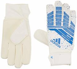 Adidas Predator Junior Goalkeeper Gloves White football Blue Size 5