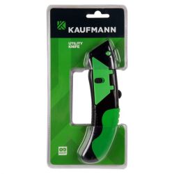 Kaufmann - Utility Knife - Heavy Duty - W blades - 2 Pack