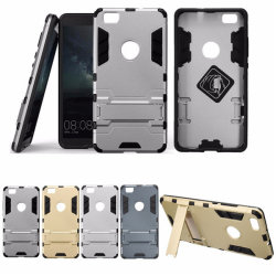 Tpu+pc Hybrid Shockproof Stand Hard Case Cover For Huawei P8 Lite Free Shipping