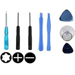 Microgadget Iphone 4 4s 5g ipod Repair Opening Tool Kit Pentalobe Star Screwdriver - 8 Pcs Tool