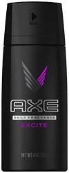 Axe Deodorant Bodyspray Excite 4 Oz Pack Of 9