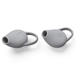 Wiki Valley Ear Tips For Plantronics Backbeats Fit Headphone Replacement Anti-slip Soft Silicone Earbud Tips Earpads Ear Adapters For Plantronics Earphone Backbeats FIT-2GRAY Left