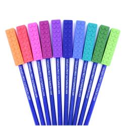 ARK's Brick Stick Chewable Pencil Toppers - Green