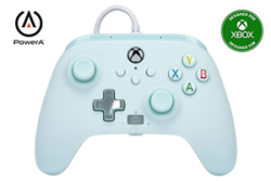 Xbox Powera Wired Controller For Series Cotton Candy Blue