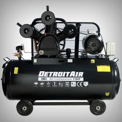 Air Compressor Detroit Cast Iron 7.5HP 5.5KW 380V 8BAR