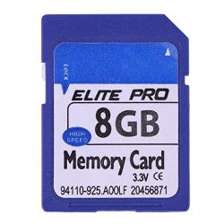 8GB Sd Card Security Digital Sd Card Memory Card High Speed Compatible With Cameras Camcorders Computers Car Readers And Other Sd Compatible Devices 1 Pcs