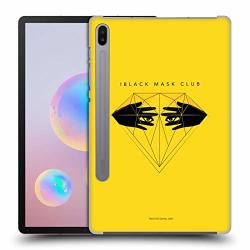 Official Birds Of Prey Dc Comics Black Mask Club Logo Graphics Hard Back Case Compatible For Samsung Galaxy Tab S6 2019