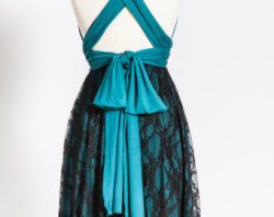 An Infinity Dress Accessory. Lace Skirt Overly. Long. To Wear Over You Convertible Wrap Dress.