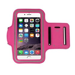 GBSELL Armband Gym Running Sport Arm Band Cover Case For Iphone 7 Plus 5.5 Inch Hot Pink