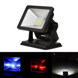 15W Portable Rechargeable LED Flood Light Outdoor Waterproof IP65 Emergency Camping Work Lamp