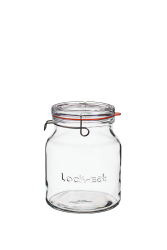 Luigi Bormioli - 2 Litre Lock-eat Glass Handy Jar With Lid