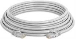 Netix Utp CAT5E Copper Clad Aluminium Ethernet Patch Cable 3 Metre Cable Length Light Grey-ready To Use Moulded RJ45 Connectors Retail Box No Warrantyfeatures•moulded